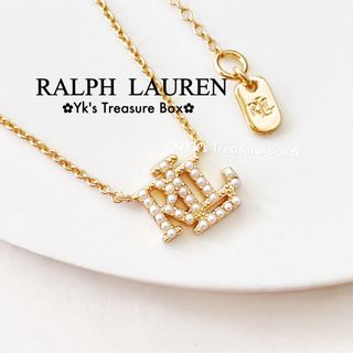 ラルフローレン(Ralph Lauren)のR652/RALPH LAUREN /ゴールドミニパールRLLネックレス(ネックレス)