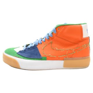 ナイキ(NIKE)のNIKE ナイキ ZOOM BLAZER MID EDGE ブレーザー ミッド エッジ ミッドカットスニーカー マルチ US10.5/28.5cm DA2189-800(スニーカー)