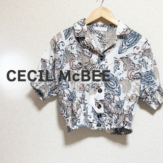 セシルマクビー(CECIL McBEE)のこず客様専用⭐︎CECILMcBEEブラウス　MOUSSセーター　SLYガーデ(シャツ/ブラウス(半袖/袖なし))