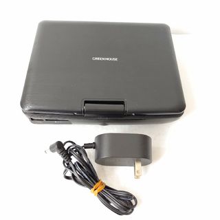 グリーンハウス　7型　ポータブルDVDプレーヤー　7dcb7pdv　美品(DVDプレーヤー)