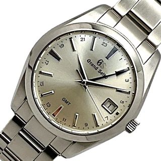 セイコー(SEIKO)の　セイコー SEIKO ヘリテージコレクション GMT SBGN011 シルバー SS メンズ 腕時計(その他)