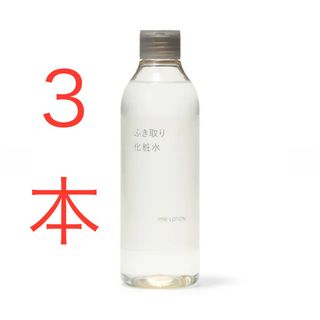 新品　無印良品　ふき取り化粧水    ３００ｍＬ　3本セット (ブースター/導入液)