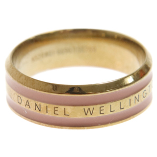 ダニエルウェリントン(Daniel Wellington)のDaniel Wellington ダニエルウェリントン ロゴデザイン バイカラーリング レディース ゴールド/ピンク N52RW01(リング(指輪))