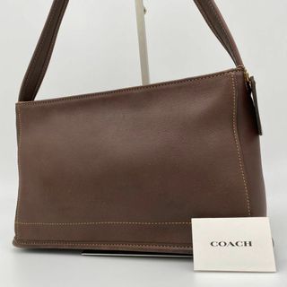 コーチ(COACH)の【オールドコーチ】coach オールレザー　トートバッグ　肩掛け　ヴィンテージ(トートバッグ)