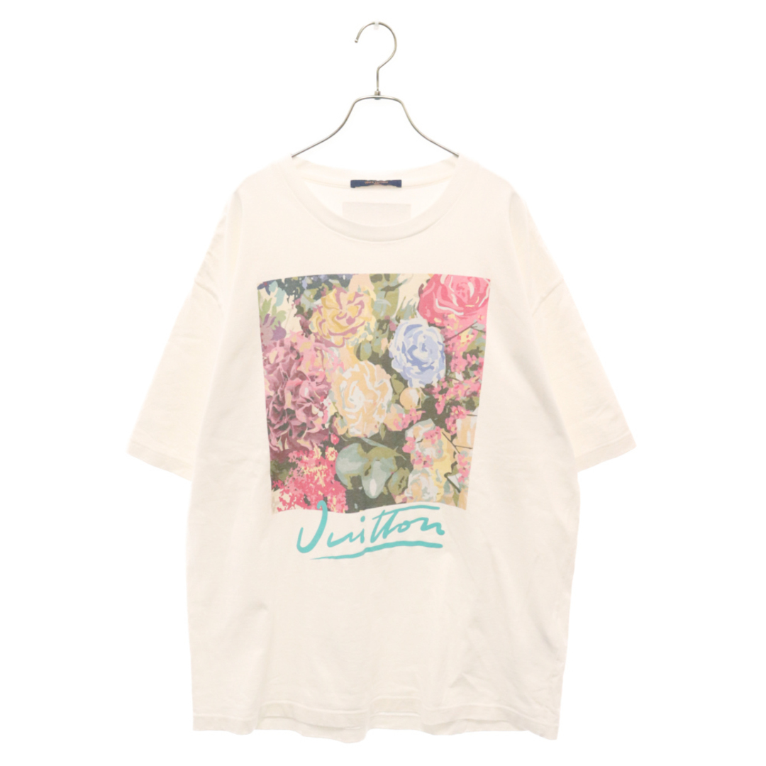 LOUIS VUITTON(ルイヴィトン)のLOUIS VUITTON ルイヴィトン 22AW LVフラワータペストリープリント 半袖Tシャツ カットソー ホワイト RM222 NPG HNY91W メンズのトップス(Tシャツ/カットソー(半袖/袖なし))の商品写真