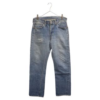 リーバイス(Levi's)のLevi's リーバイス 50s VINTAGE 501XX 革パッチ 均等V 両面ビッグEタブ 隠しリベット裏刻印11 赤耳 デニムパンツ インディゴ(デニム/ジーンズ)