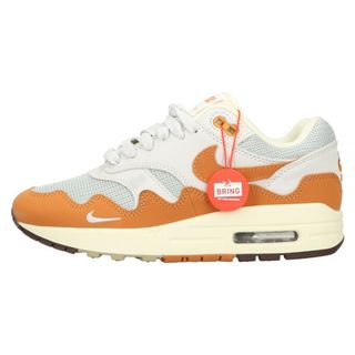 ナイキ(NIKE)のNIKE ナイキ ×Patta AIR MAX 1 MONARCH DH1348-001 パタ エアマックス1 モナーク ローカットスニーカー オレンジ/ホワイト US4/23cm(スニーカー)