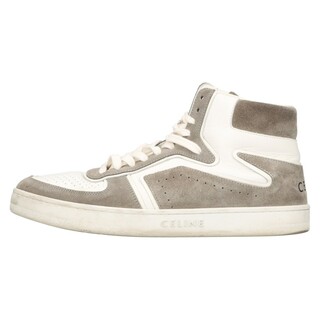 セリーヌ(celine)のCELINE セリーヌ CT-01 Z Trainer High Top Sneaker ハイカットスニーカー スエードカーフスキン グレー(スニーカー)