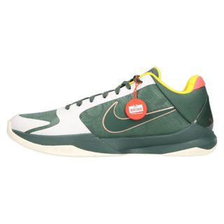 ナイキ(NIKE)のNIKE ナイキ Kobe 5 Protro EYBL Girls コービー5 プロトロEYBLガールズ ローカットスニーカー CD4991-300 Forest Green グリーン/ホワイト US11/29cm(スニーカー)