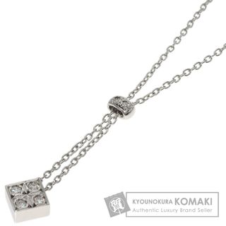 スタージュエリー(STAR JEWELRY)のSTAR JEWELRY ダイヤモンド ネックレス K18WG レディース(ネックレス)