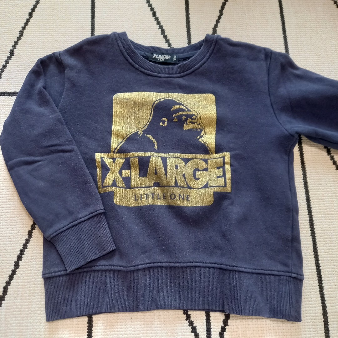 XLARGE KIDS(エクストララージキッズ)の【 XLARGE 】長袖 スウェット キッズ/ベビー/マタニティのキッズ服男の子用(90cm~)(Tシャツ/カットソー)の商品写真