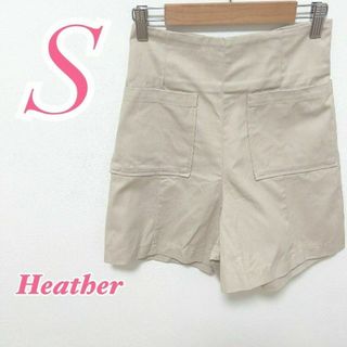 ヘザー(heather)のHeather　ヘザー　ショートパンツ　キレイめコーデウエストゴム(ショートパンツ)