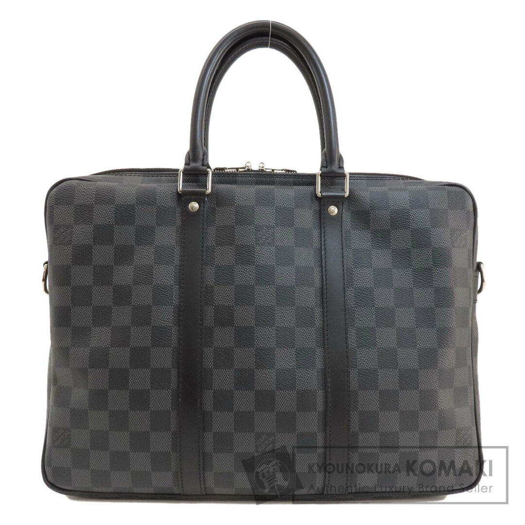 LOUIS VUITTON(ルイヴィトン)のLOUIS VUITTON N41478 ポルトドキュマン ヴォワヤージュ PM ダミエ グラフィット ビジネスバッグ ダミエキャンバス メンズ メンズのバッグ(ビジネスバッグ)の商品写真