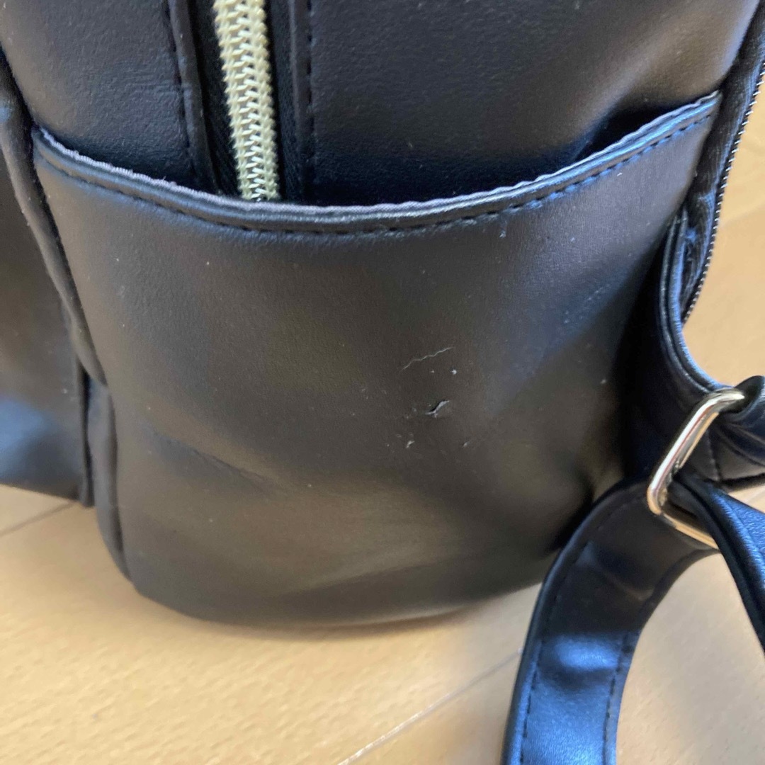 レディース　リュク　バック　黒 メンズのバッグ(バッグパック/リュック)の商品写真