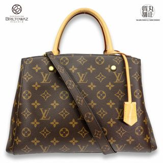 ルイヴィトン(LOUIS VUITTON)のルイヴィトン モンテーニュBB M41055 2Wayハンドバッグ モノグラム ゴールド金具 ショルダー レディース LV LOUISVUITTON USED【中古】【ブリルトワーゼ】【丸正質舗】【質屋】(M212241)(ショルダーバッグ)