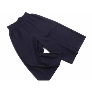 ルシェルブルー(LE CIEL BLEU)のLE CIEL BLEU ルシェルブルー ガウチョ パンツ size34/紺 ■◇ レディース(その他)