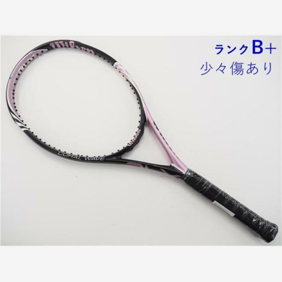 wilson(ウィルソン)の中古 テニスラケット ウィルソン コーラル ウェイブ BLX 105 2010年モデル (G1)WILSON CORAL WAVE BLX 105 2010 スポーツ/アウトドアのテニス(ラケット)の商品写真