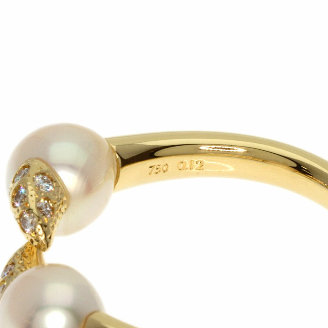 TASAKI(タサキ)のTASAKI デインジャー ファング パール 真珠 ダイヤモンド リング・指輪 K18YG レディース レディースのアクセサリー(リング(指輪))の商品写真