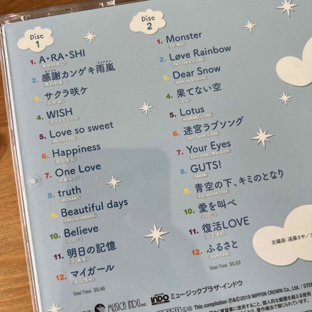 嵐(アラシ)の嵐　オルゴールセレクション　CD エンタメ/ホビーのCD(ポップス/ロック(邦楽))の商品写真