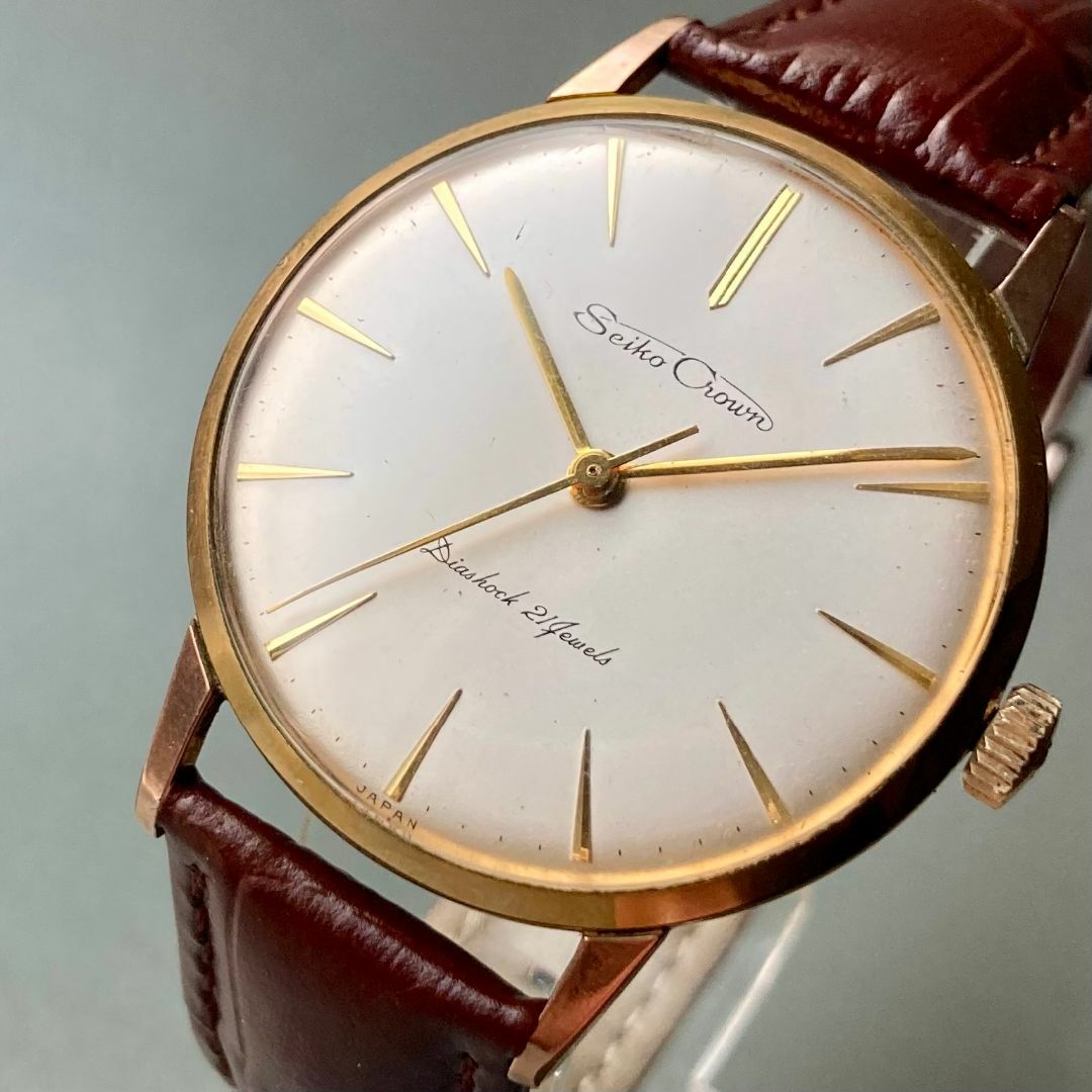 SEIKO - 【動作品】セイコー クラウン アンティーク 腕時計 1961年 手巻き メンズ
