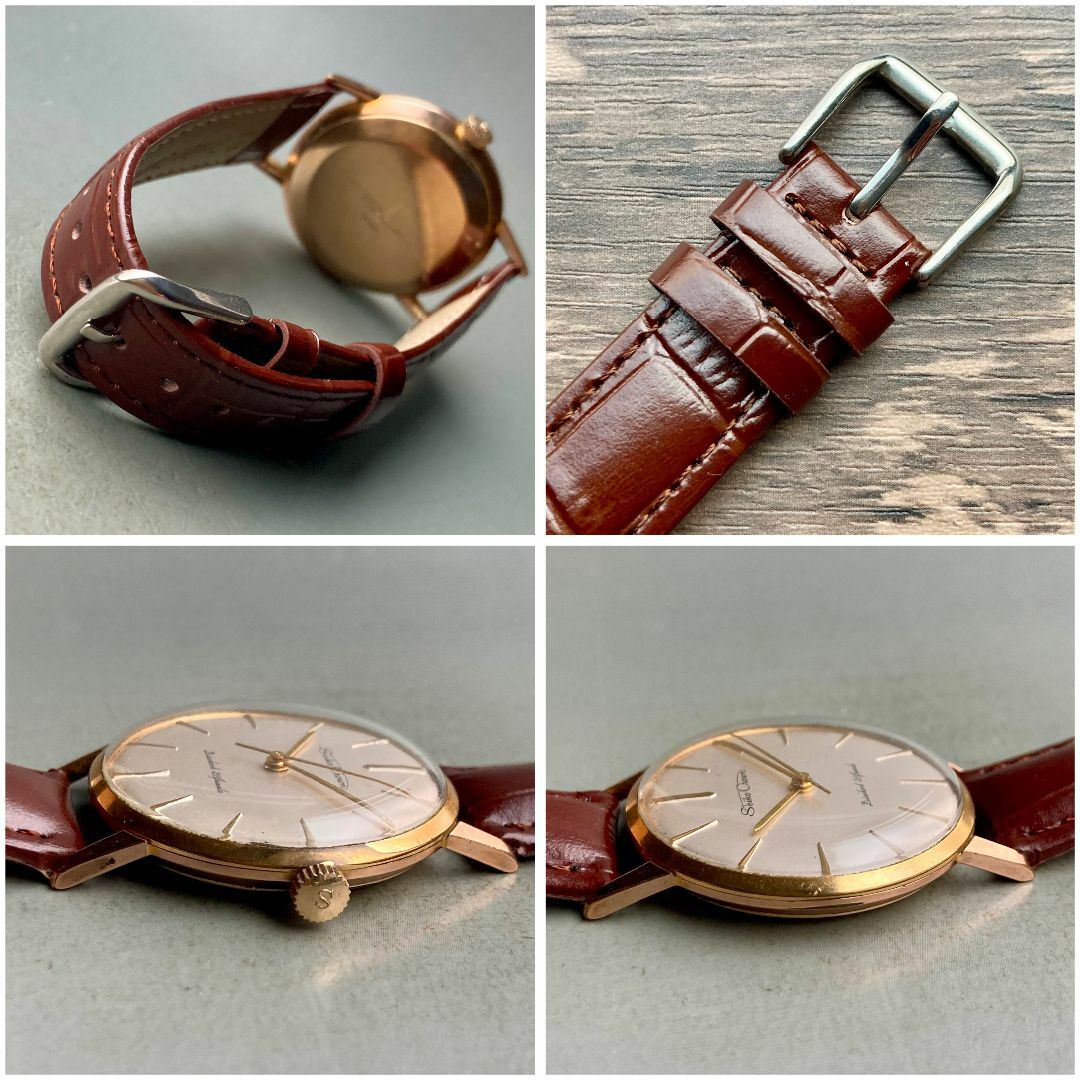 SEIKO - 【動作品】セイコー クラウン アンティーク 腕時計 1961