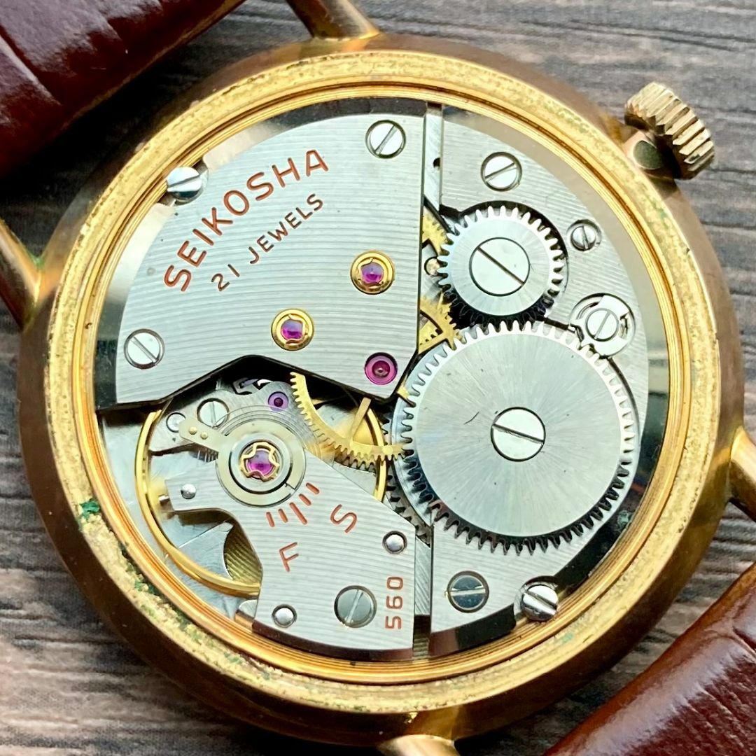 SEIKO - 【動作品】セイコー クラウン アンティーク 腕時計 1961
