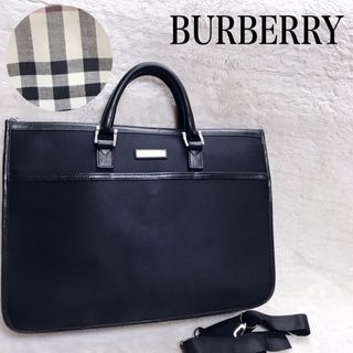 バーバリー(BURBERRY)の希少 BURBERRY ノバチェック 2way ブリーフケース ビジネスバッグ(トートバッグ)