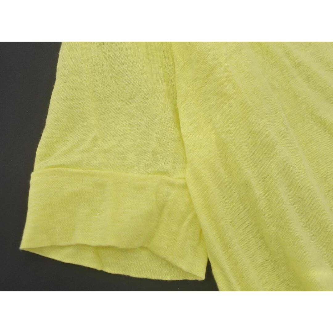 Banana Republic(バナナリパブリック)のBANANA REPUBLIC バナナリパブリック ポケット Tシャツ sizeS/黄 ■◆ レディース レディースのトップス(Tシャツ(長袖/七分))の商品写真