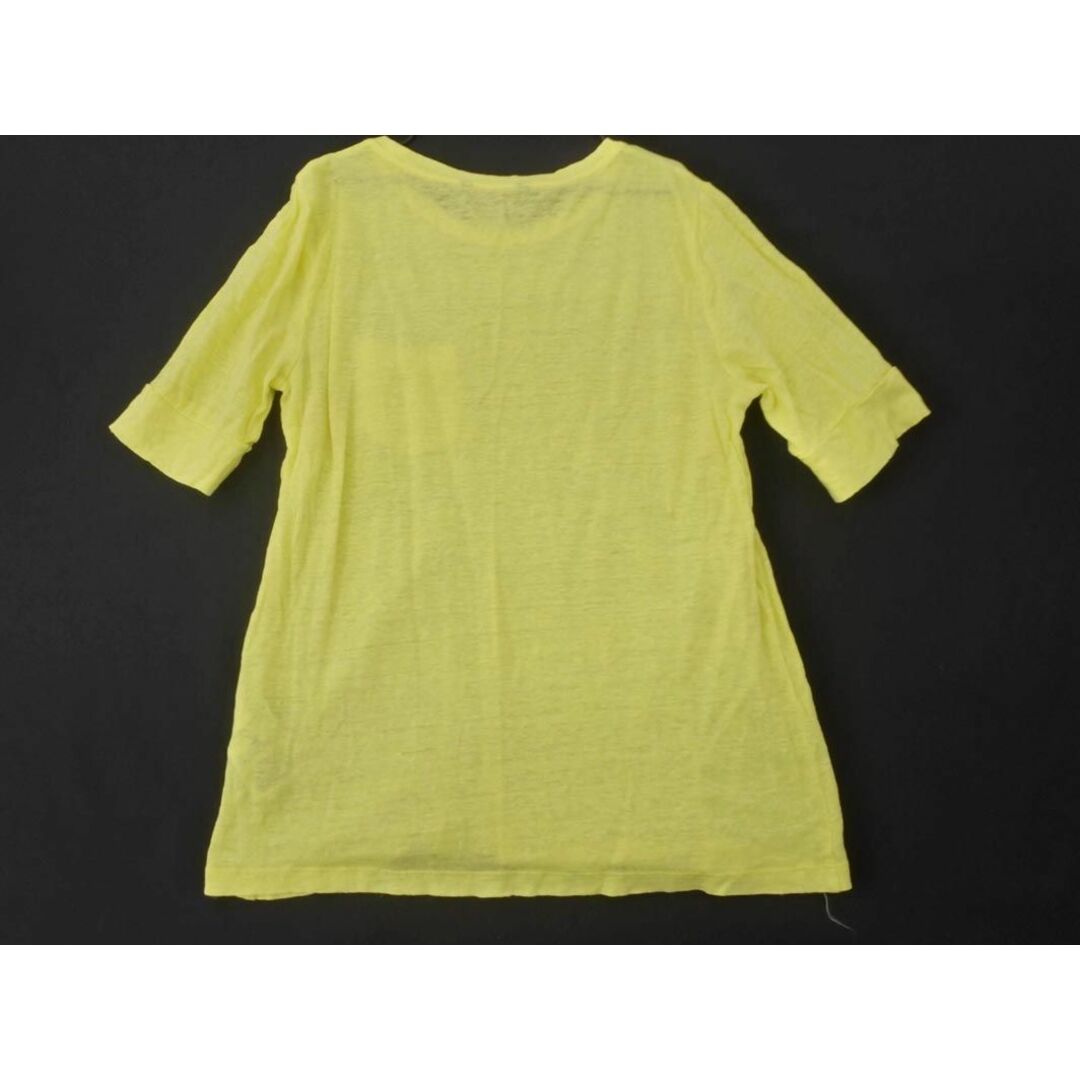 Banana Republic(バナナリパブリック)のBANANA REPUBLIC バナナリパブリック ポケット Tシャツ sizeS/黄 ■◆ レディース レディースのトップス(Tシャツ(長袖/七分))の商品写真