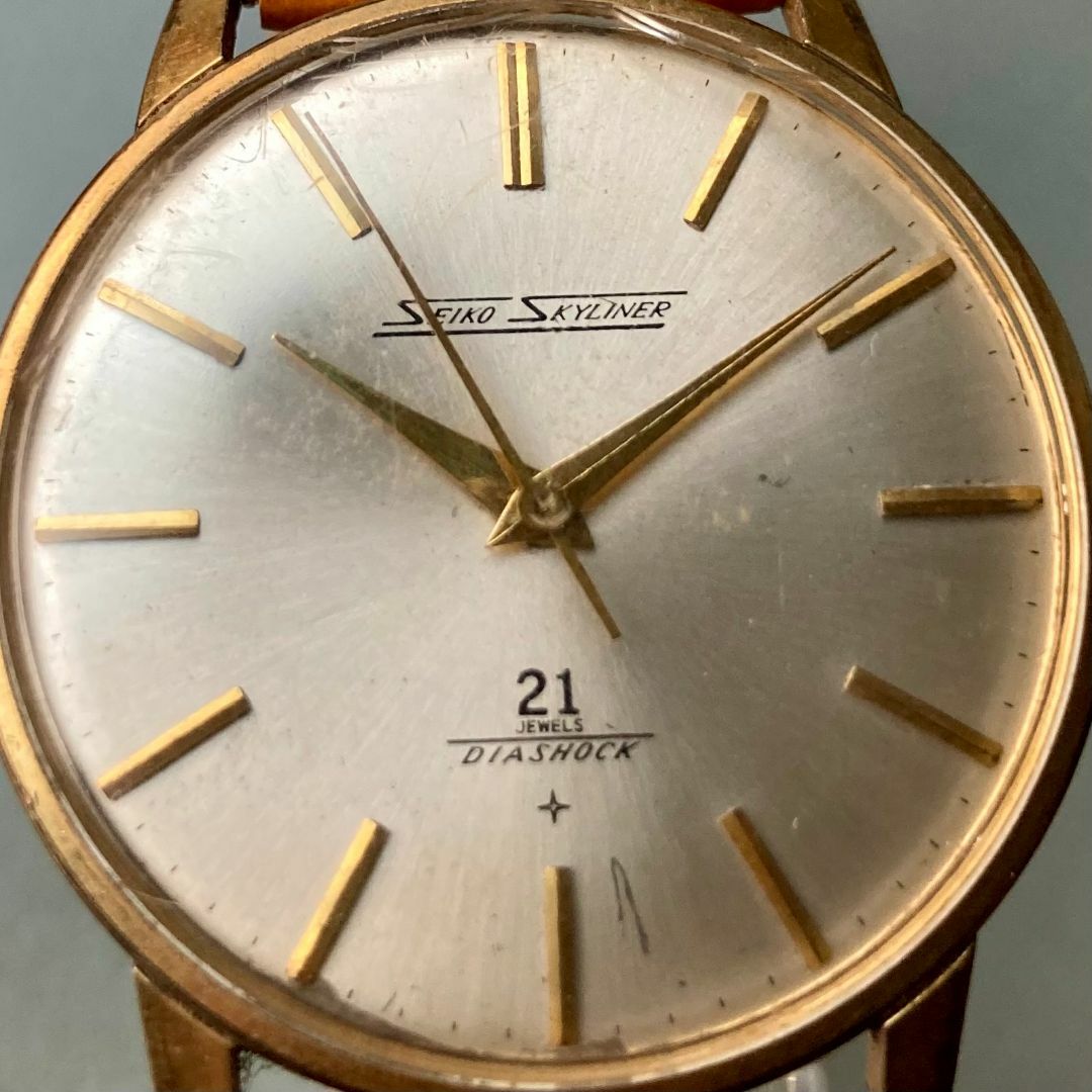 SEIKO(セイコー)の【動作品】セイコー スカイライナー アンティーク 腕時計 1967年 手巻き メンズの時計(腕時計(アナログ))の商品写真