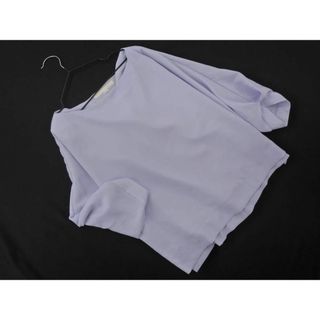 ナチュラルビューティー(NATURAL BEAUTY)のNATURAL BEAUTY ナチュラルビューティー プルオーバー ブラウス シャツ size38/水色 ■◇ レディース(シャツ/ブラウス(長袖/七分))