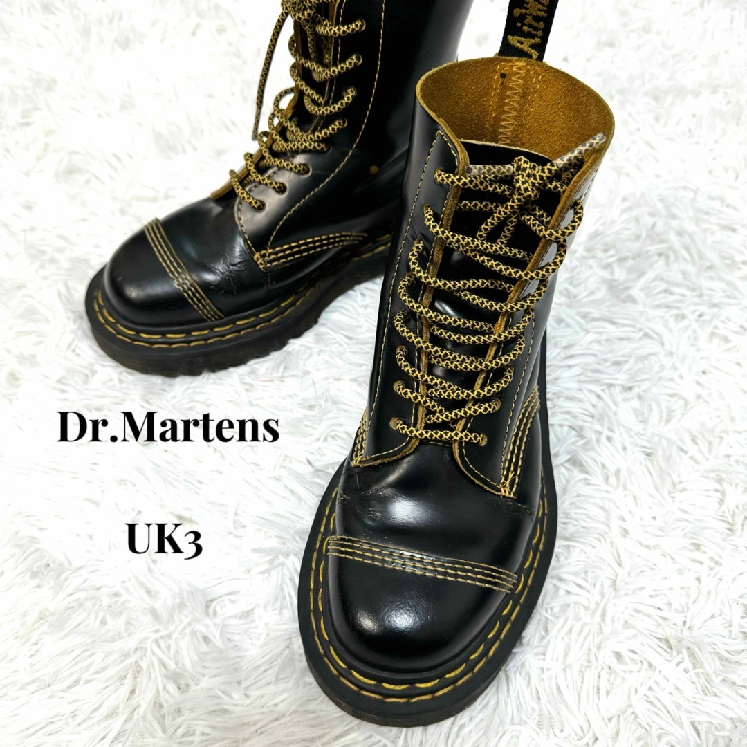 Dr.Martens(ドクターマーチン)のDr.Martens PASCAL BEX DS 厚底　ブーツ　8ホール　UK3 レディースの靴/シューズ(ブーツ)の商品写真