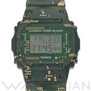 カシオ(CASIO)の中古 カシオ CASIO DWE-5600CC-3JR ダークグリーン /カモフラージュ メンズ 腕時計(腕時計(アナログ))