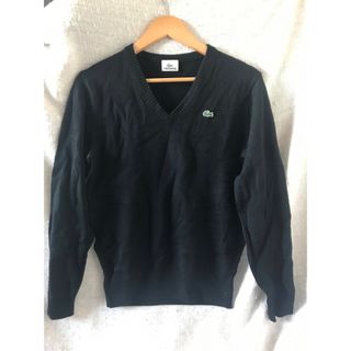 ラコステ(LACOSTE)の◆美品◆ ラコステLACOSTEVネックセーターカーディガンS〜M 2ウール(ニット/セーター)