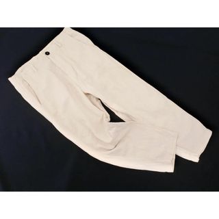 ザラ(ZARA)のZARA ザラ ワイド テーパード パンツ sizeM/アイボリー ■◇ レディース(その他)