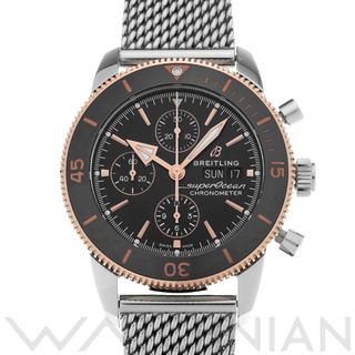 ブライトリング(BREITLING)の中古 ブライトリング BREITLING U13313121B1A1 ブラック メンズ 腕時計(腕時計(アナログ))