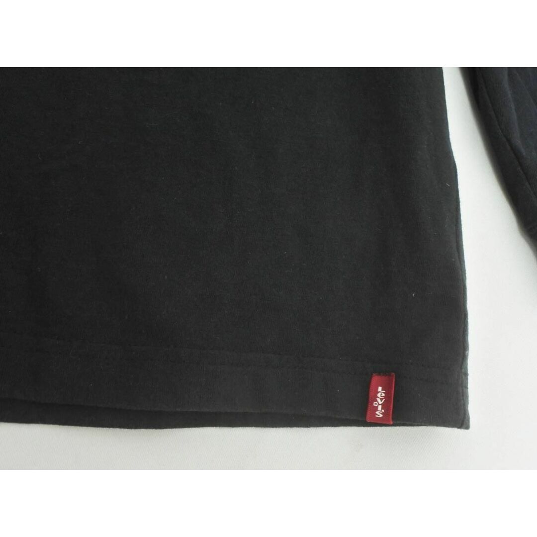 Levi's(リーバイス)のLEVI'S リーバイス ロゴ プリント カットソー sizeL/黒 ■◇ メンズ メンズのトップス(Tシャツ/カットソー(七分/長袖))の商品写真