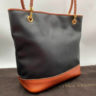 ボッテガヴェネタ(Bottega Veneta)のBOTTEGA ショルダーバッグ 2way マルコポーロ　PVC ブラック(ショルダーバッグ)