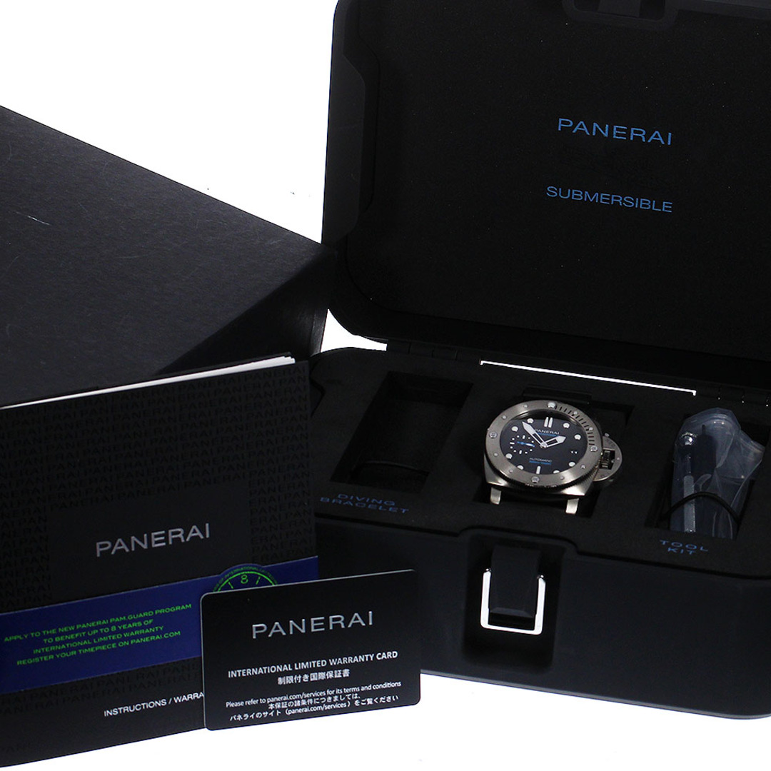 PANERAI(パネライ)のパネライ PANERAI PAM01305 ルミノール1950 サブマーシブル 3デイズ チタニオ 自動巻き メンズ 箱・保証書付き_641932 メンズの時計(腕時計(アナログ))の商品写真