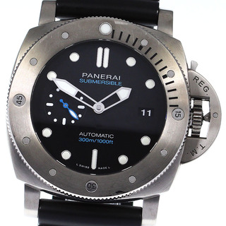 パネライ(PANERAI)のパネライ PANERAI PAM01305 ルミノール1950 サブマーシブル 3デイズ チタニオ 自動巻き メンズ 箱・保証書付き_641932(腕時計(アナログ))