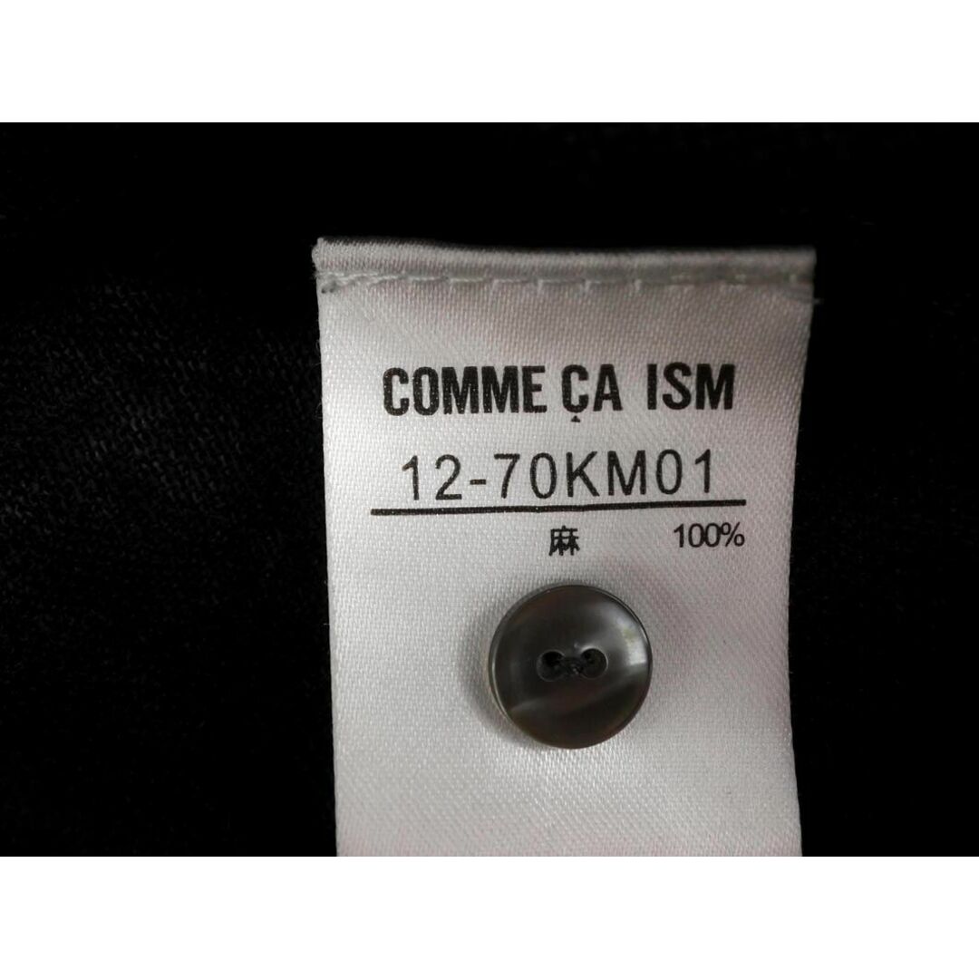 COMME CA ISM(コムサイズム)のCOMME CA ISM コムサイズム リネン100% カーディガン sizeS/濃紺 ■◇ レディース レディースのトップス(カーディガン)の商品写真