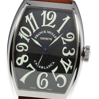 フランクミュラー(FRANCK MULLER)のフランクミュラー FRANCK MULLER 5850HC カサブランカ 自動巻き メンズ 箱・保証書付き_804105(腕時計(アナログ))