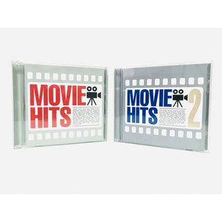 【廃盤】歴代映画『ムービーヒッツ 1&2』主題歌サントラベスト盤CD2枚セット(映画音楽)