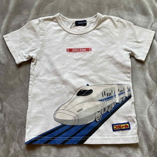 クレードスコープ(kladskap)のクレードスコープ 110 キッズ Tシャツ 半袖 プラレール 新幹線 JR 電車(Tシャツ/カットソー)
