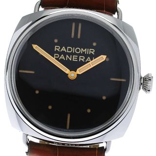 パネライ(PANERAI)のパネライ PANERAI PAM00425 ラジオミール S.L.C 手巻き メンズ 箱・保証書付き_807330(腕時計(アナログ))