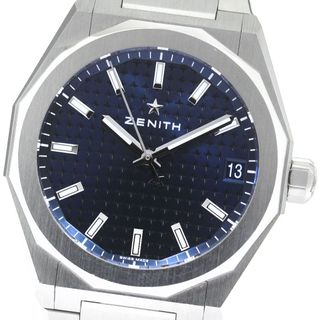 ゼニス(ZENITH)のゼニス ZENITH 03.9400.670 デファイ スカイライン36 デイト 自動巻き メンズ 箱・保証書付き_810199(腕時計(アナログ))