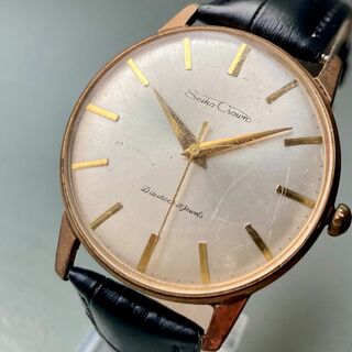 セイコー(SEIKO)の【動作品】セイコー クラウン アンティーク 腕時計 1963年 手巻き メンズ(腕時計(アナログ))