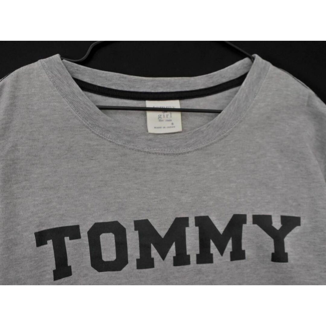 tommy girl(トミーガール)のtommy girl トミーガール プリント Tシャツ sizeS/グレー ■◇ レディース レディースのトップス(Tシャツ(長袖/七分))の商品写真