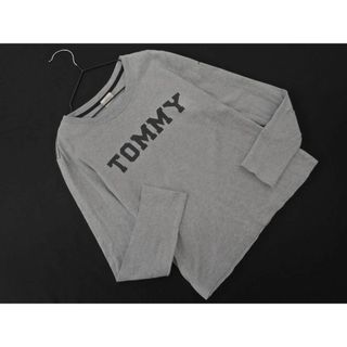 tommy girl - tommy girl トミーガール プリント Tシャツ sizeS/グレー ■◇ レディース