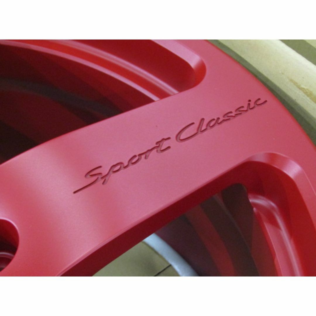 Porsche(ポルシェ)の【997専用品】AFF997　スポーツクラシック　Forged　マッドレッド 自動車/バイクの自動車(ホイール)の商品写真